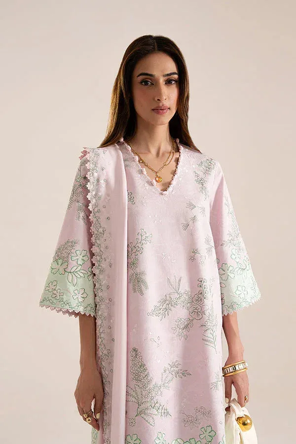 Suffuse Basic Summer 25 Pastel Pink Jacquard – view 3 – Poshaq
