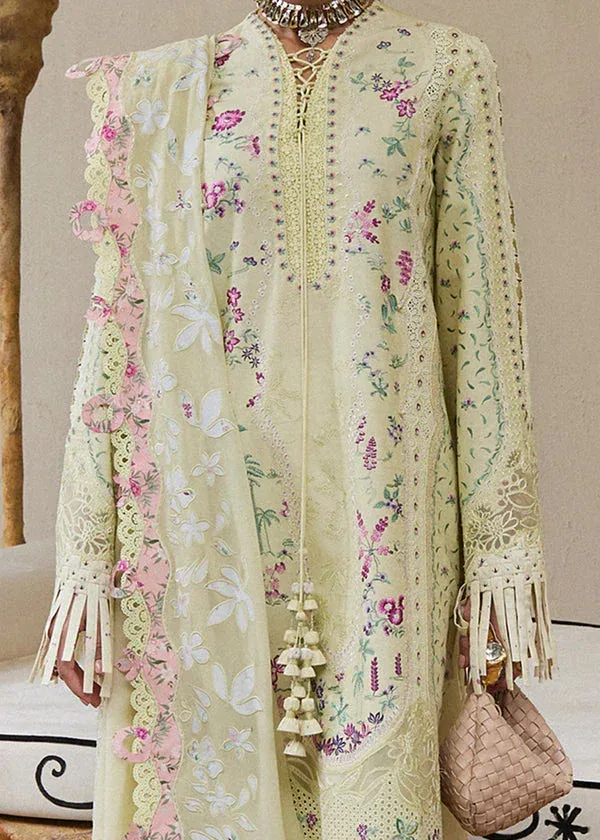 Suffuse Eid Lawn 25 Lime Jacquard – view 2 – Poshaq
