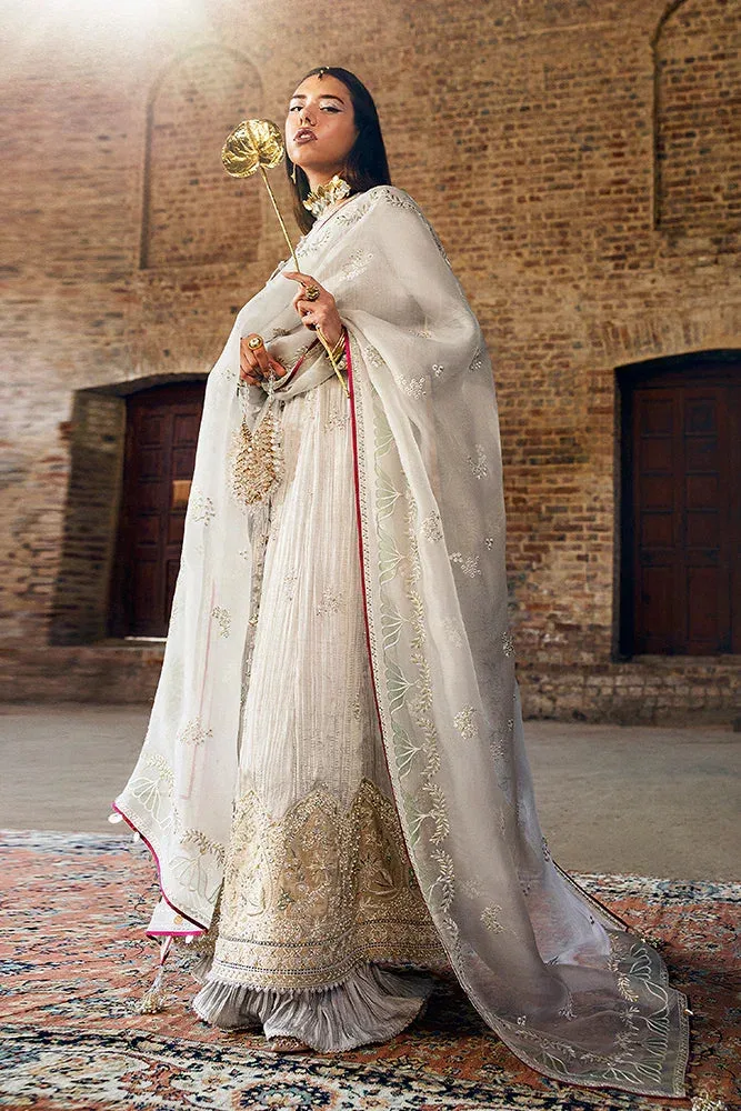 Suffuse Silk Pret Summer 25 Silver Organza – view 2 – Poshaq