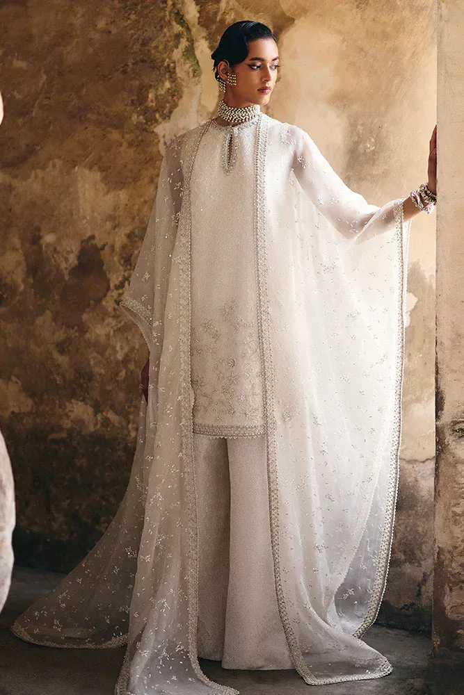 Suffuse Silk Pret Summer 25 White Organza – view 2 – Poshaq