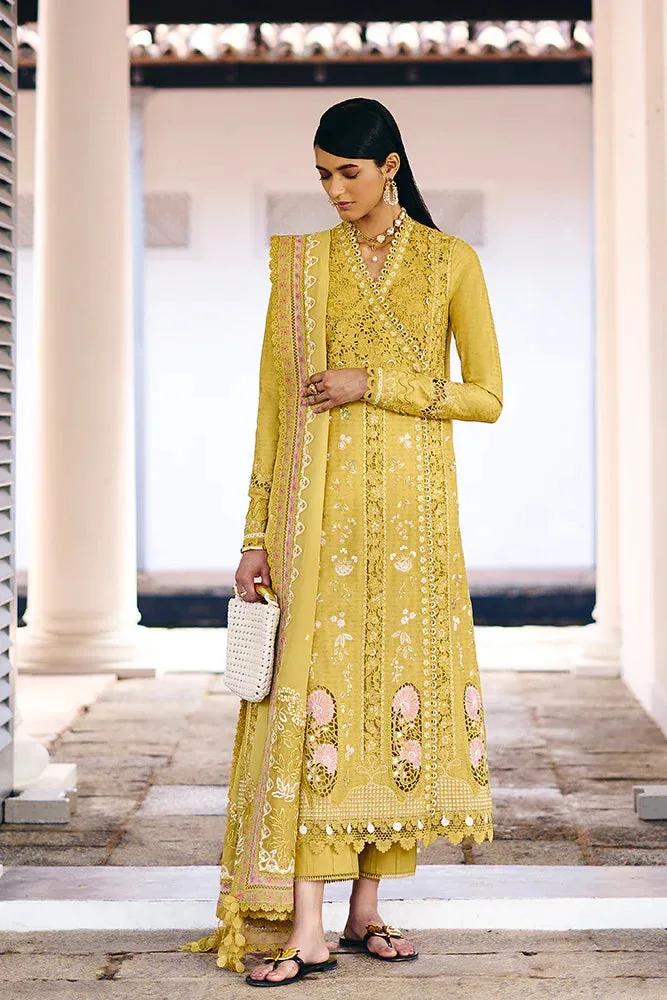 Suffuse Casual Pret 25 Mustard Chiffon – view 1 – Poshaq