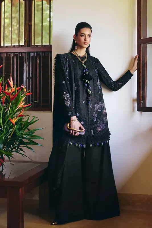 Suffuse Casual Pret 25 Black Chiffon – view 1 – Poshaq