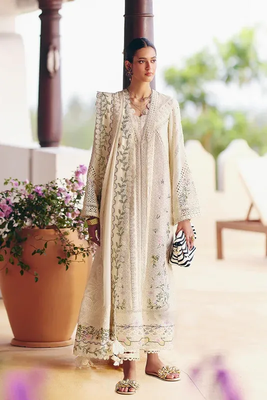 Suffuse Casual Pret 25 Ivory Chiffon – view 1 – Poshaq