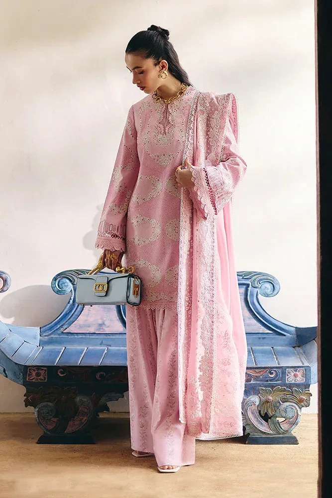 Suffuse Casual Pret Fall 24 Soft Pink Jacquard – view 1 – Poshaq