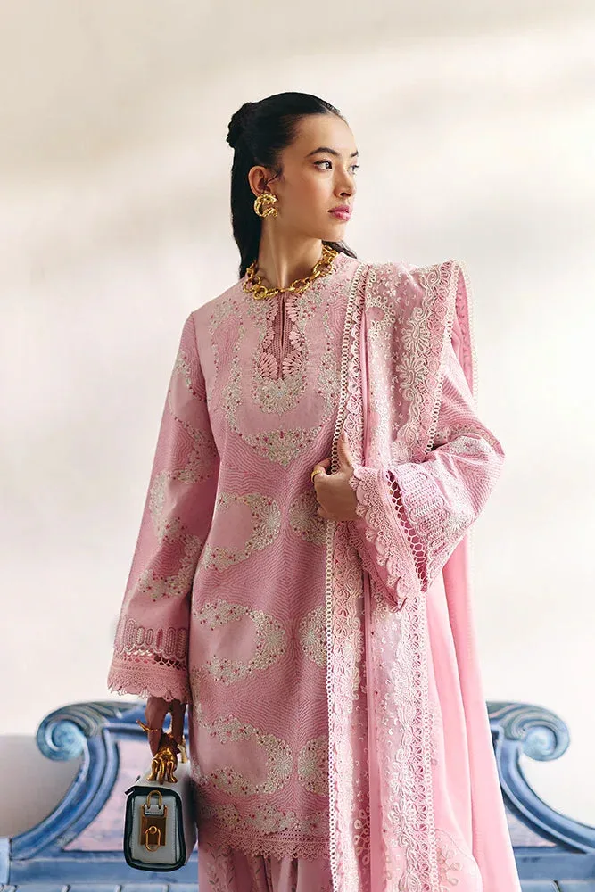 Suffuse Casual Pret Fall 24 Soft Pink Jacquard – view 2 – Poshaq