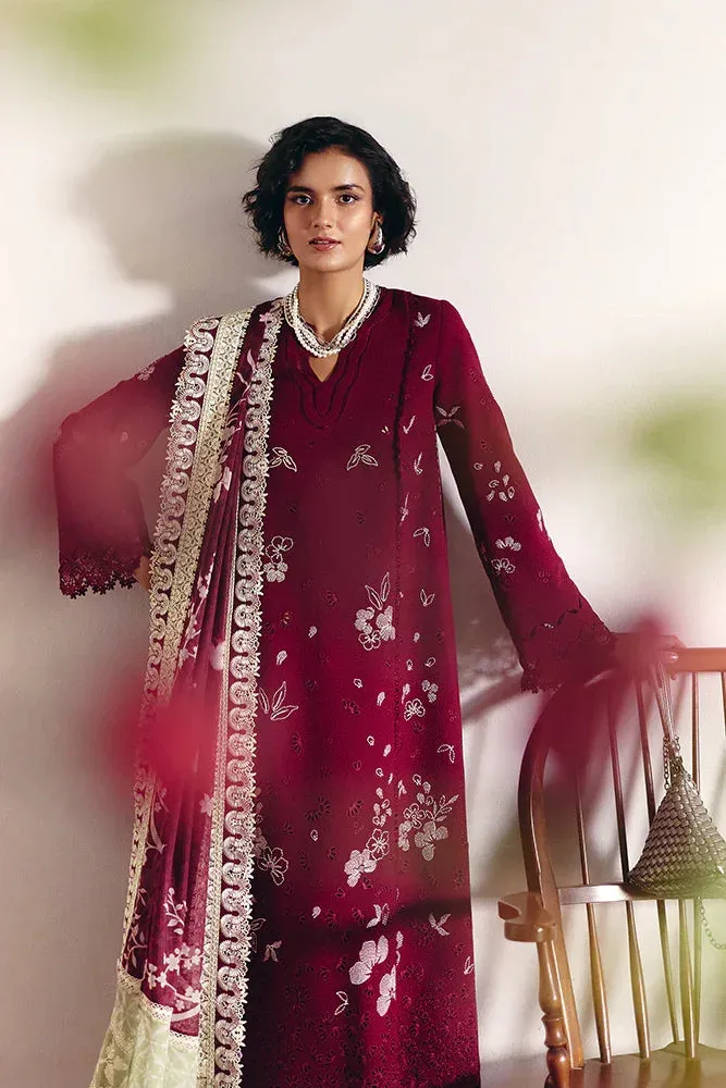 Suffuse Casual Pret Fall 24 Blood Red Jacquard – view 2 – Poshaq