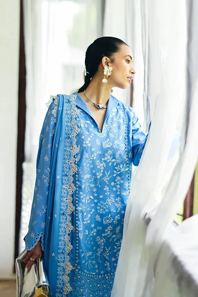 Suffuse Casual Pret Fall 24 Denium Blue Jacquard – view 4 – Poshaq