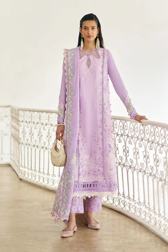 Suffuse Casual Pret Fall 24 Lilac Jacquard – view 2 – Poshaq
