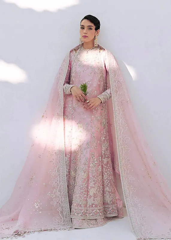 Suffuse Freeshia RTW'24 Silver Raw Silk – view 1 – Poshaq