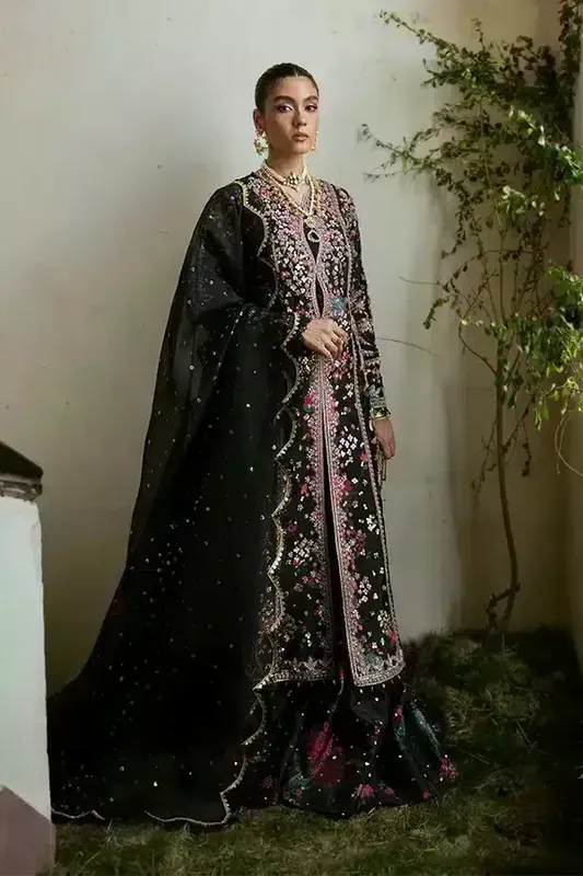 Suffuse Freeshia Formals 23 Black Raw Silk – view 1 – Poshaq