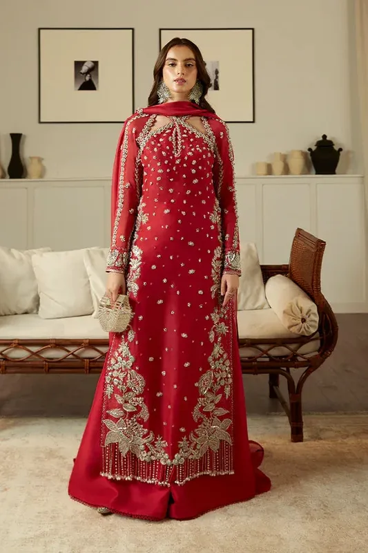 Suffuse LUXURY PRET Red Chiffon – view 1 – Poshaq