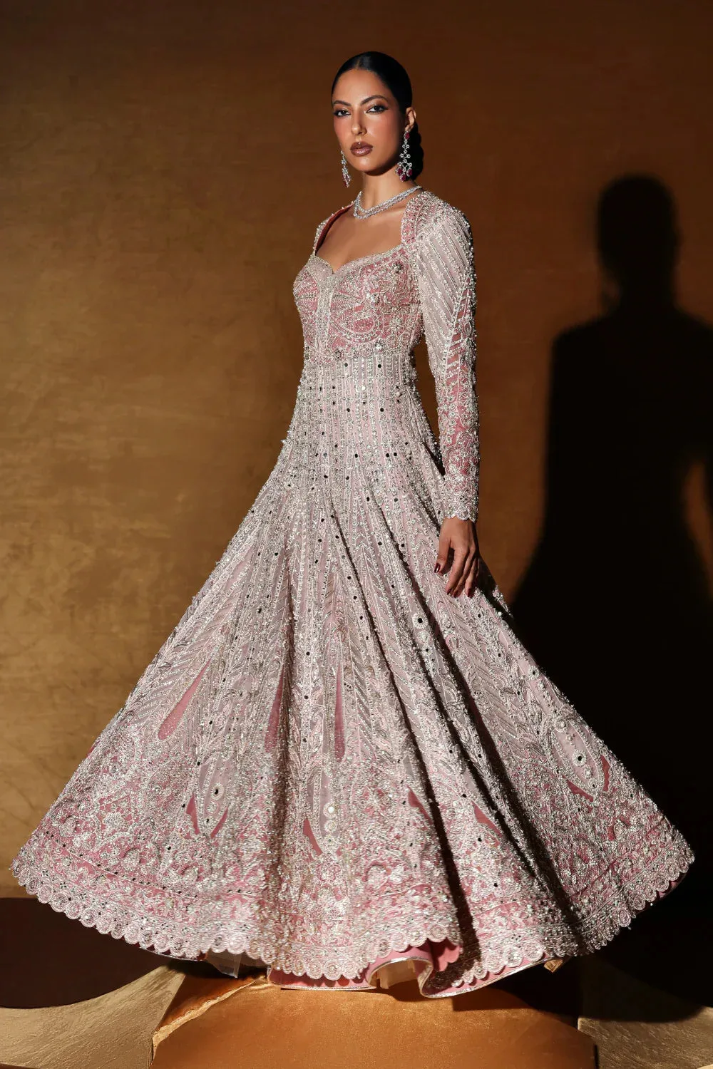 Soraya Oriana Luxury Formals 26 Coral Net – view 1 – Poshaq