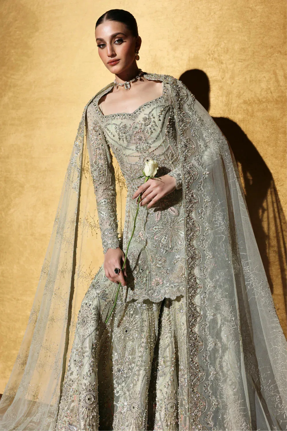 Soraya Oriana Luxury Formals 26 Green – view 2 – Poshaq