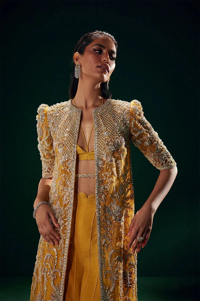 Soraya Oriana Luxury Formals Raw Silk – view 3 – Poshaq