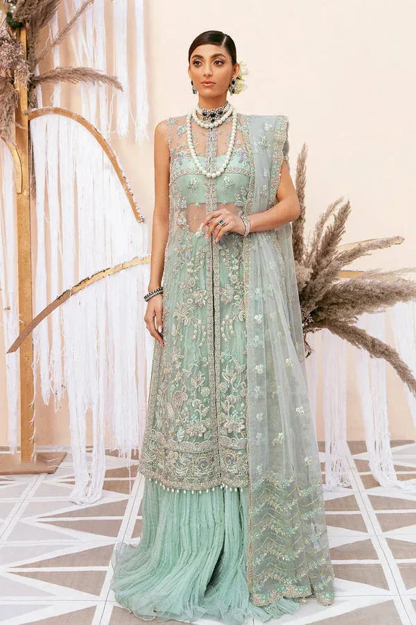 Soraya Amelia Luxury Formals Silver Organza – view 1 – Poshaq