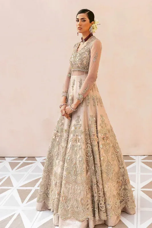 Soraya Amelia Luxury Formals Pink Silk – view 1 – Poshaq