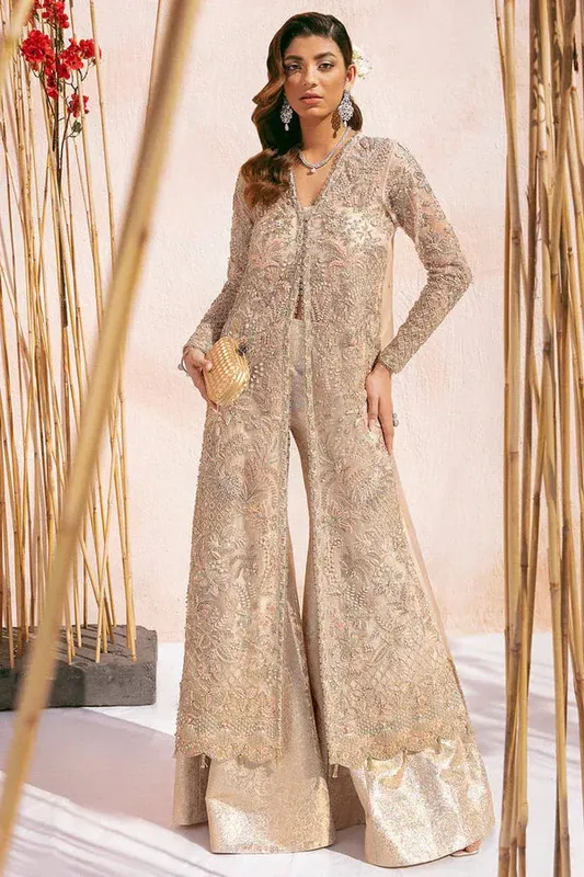 Soraya Amelia Luxury Formals Pink Organza – view 1 – Poshaq