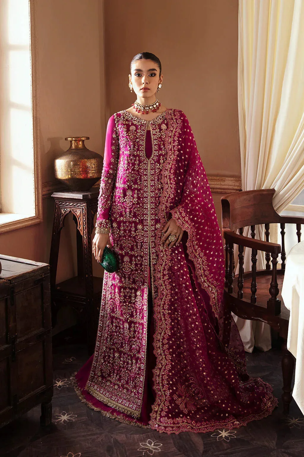 Soraya Lumene Festive Fuchsia Raw Silk – view 1 – Poshaq