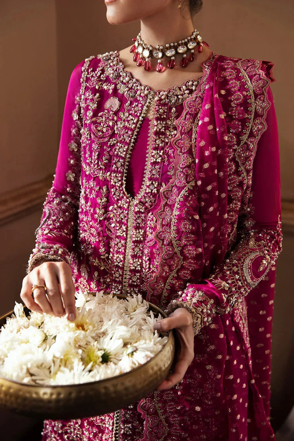 Soraya Lumene Festive Fuchsia Raw Silk – view 3 – Poshaq