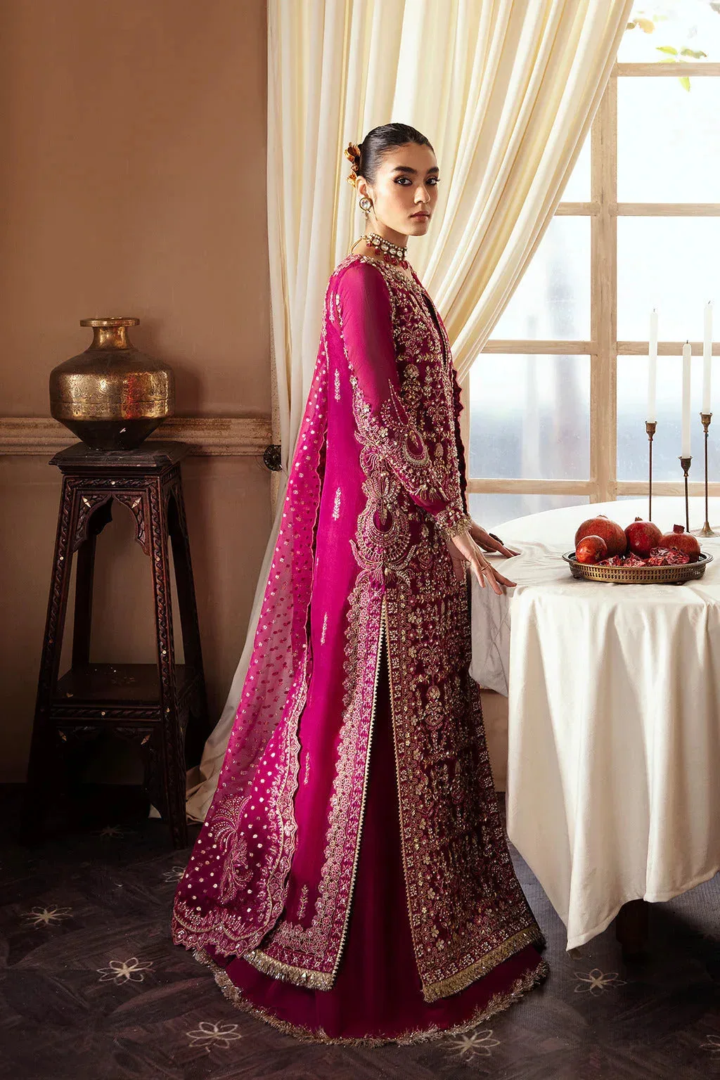 Soraya Lumene Festive Fuchsia Raw Silk – view 4 – Poshaq