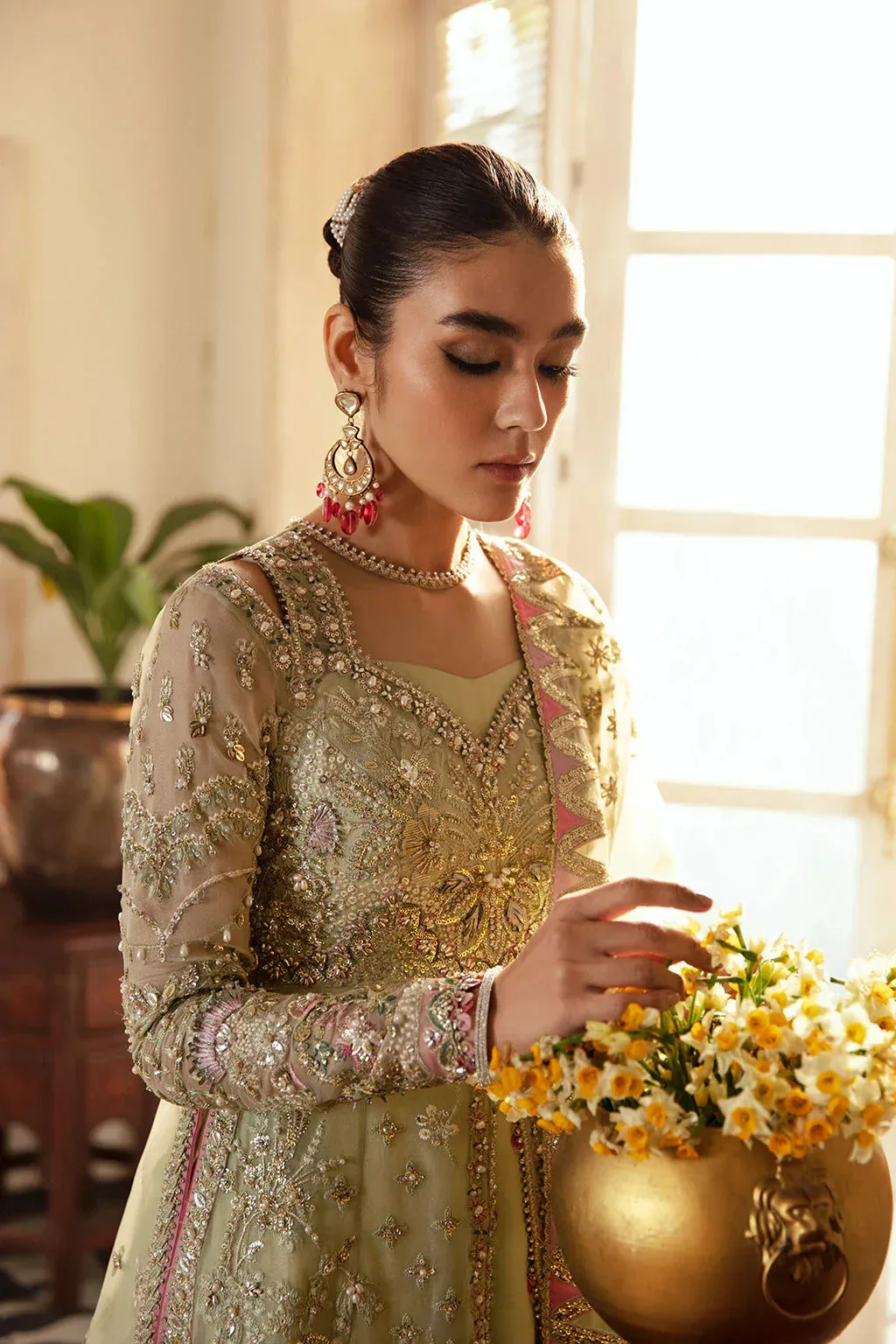 Soraya Lumene Festive Green Organza – view 5 – Poshaq