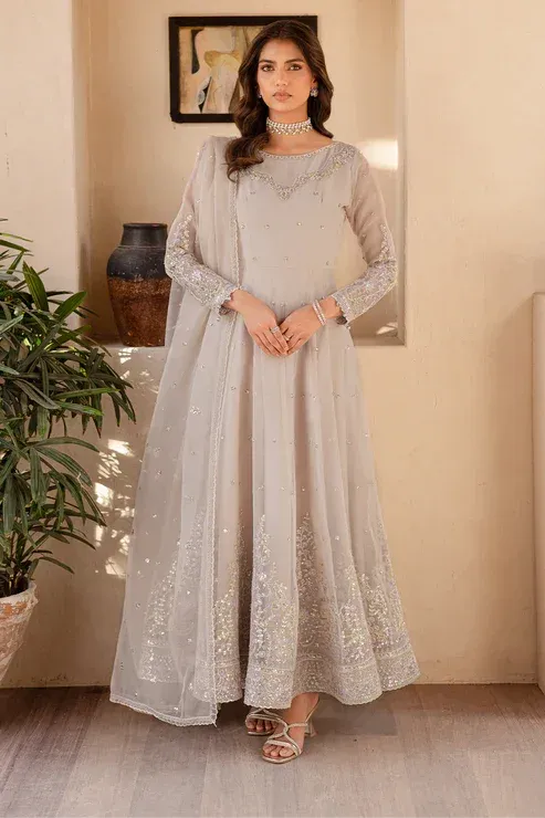 Emaan Adeel Noore Festive Formals Raw Silk – view 1 – Poshaq