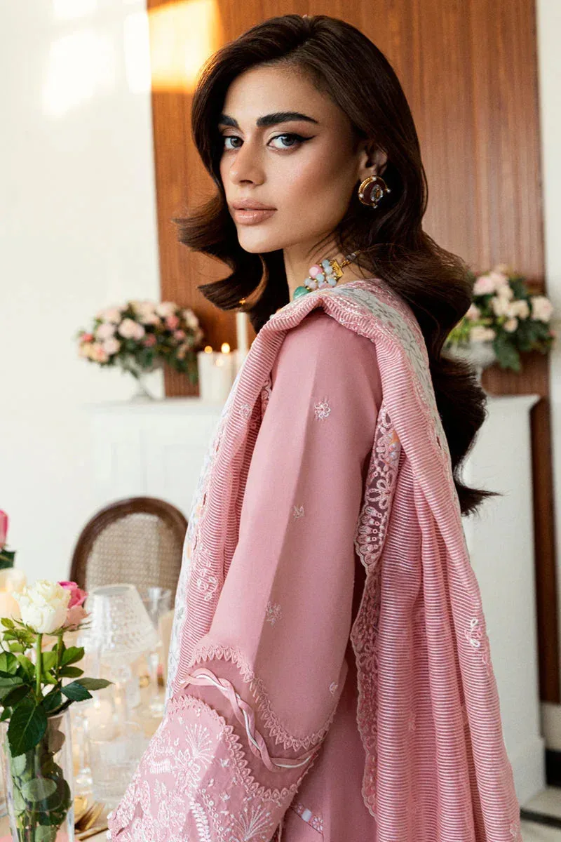 Qalamkar Chikankari Lawn 25' Jacquard – view 6 – Poshaq