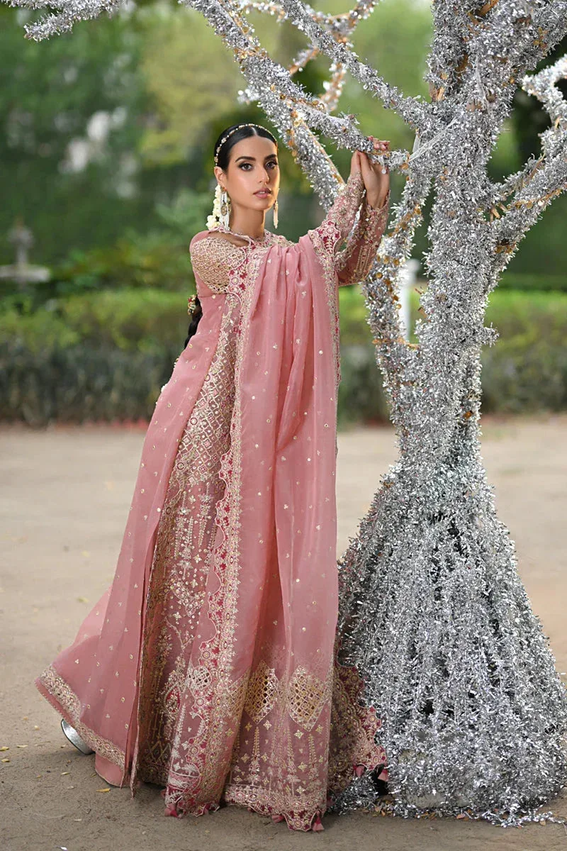 Qalamkar Singhar Wedding Collection Raw Silk – view 4 – Poshaq