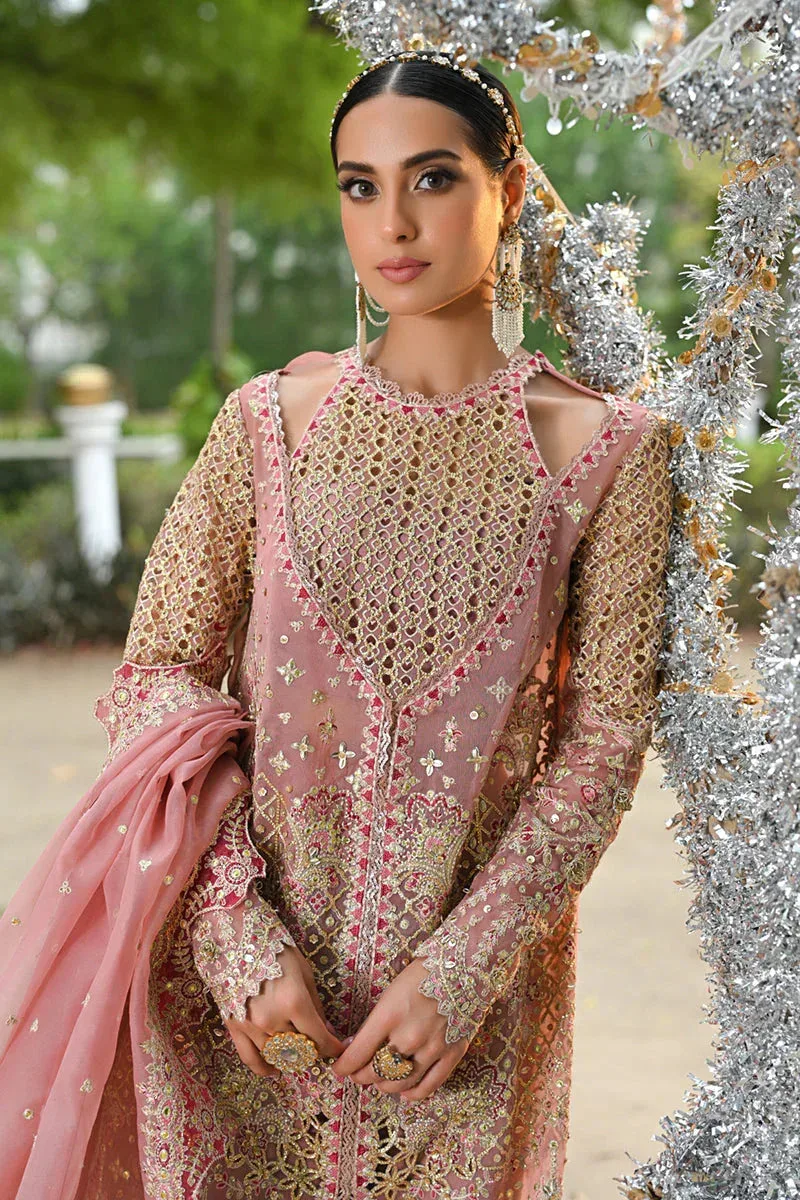 Qalamkar Singhar Wedding Collection Raw Silk – view 5 – Poshaq