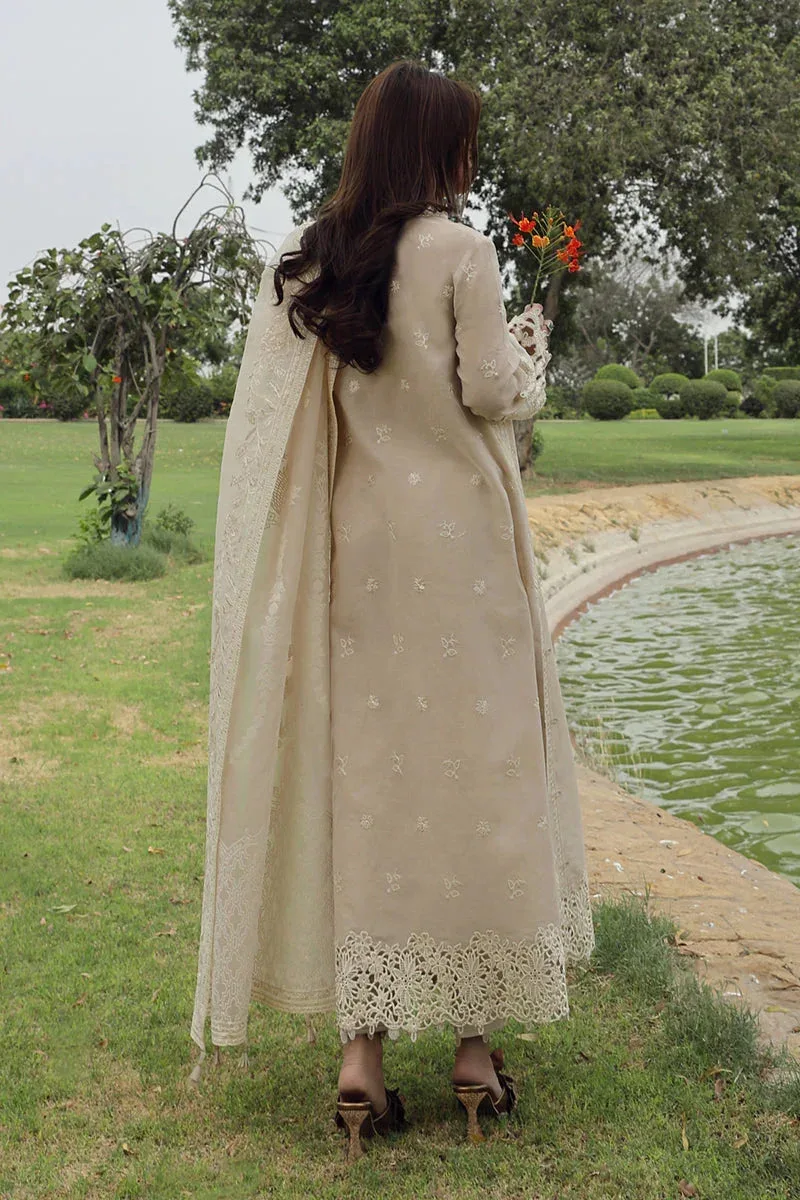 Qalamkar Festive Lawn 2024 Organza – view 2 – Poshaq