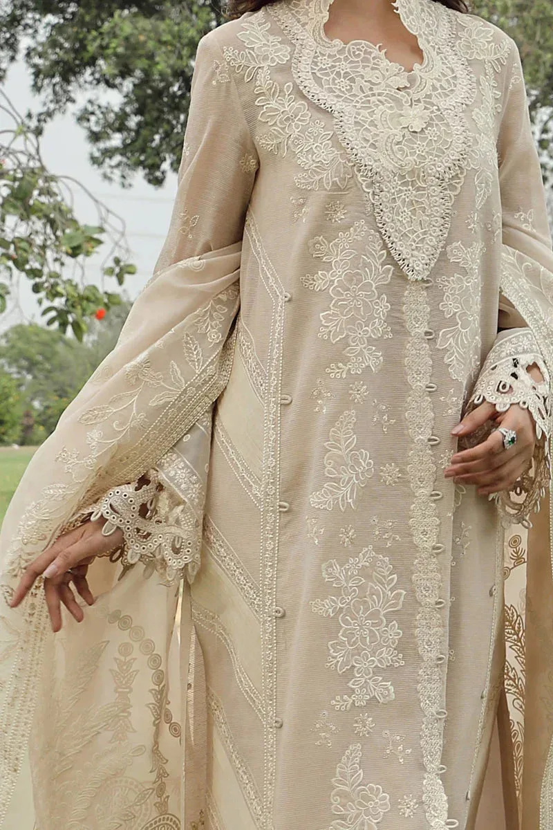 Qalamkar Festive Lawn 2024 Organza – view 3 – Poshaq