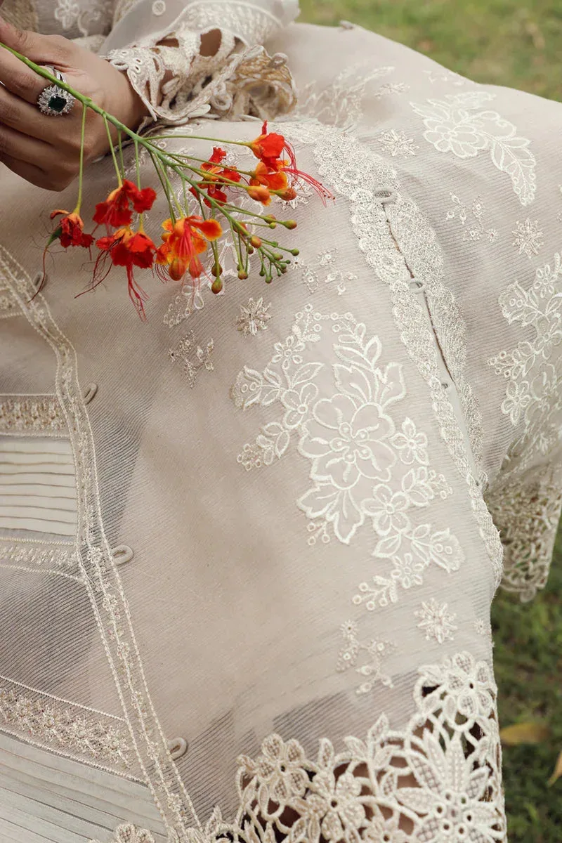 Qalamkar Festive Lawn 2024 Organza – view 5 – Poshaq