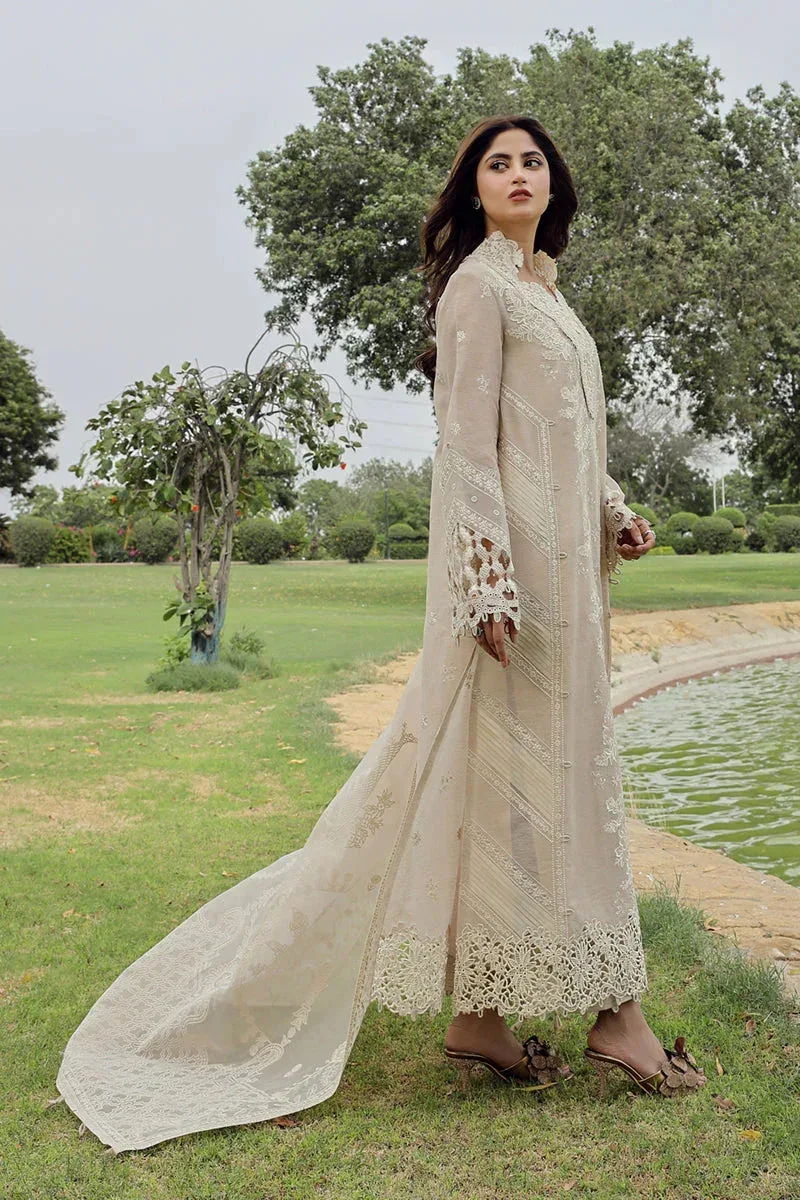 Qalamkar Festive Lawn 2024 Organza – view 6 – Poshaq