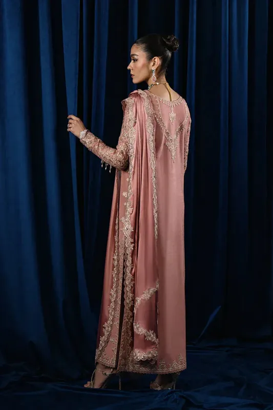 Qalamkar Luxe Pret Raw Silk – view 1 – Poshaq