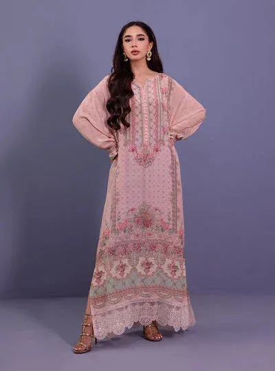 Zainab Chottani The Kaftan Edit Pink Organza – view 1 – Poshaq