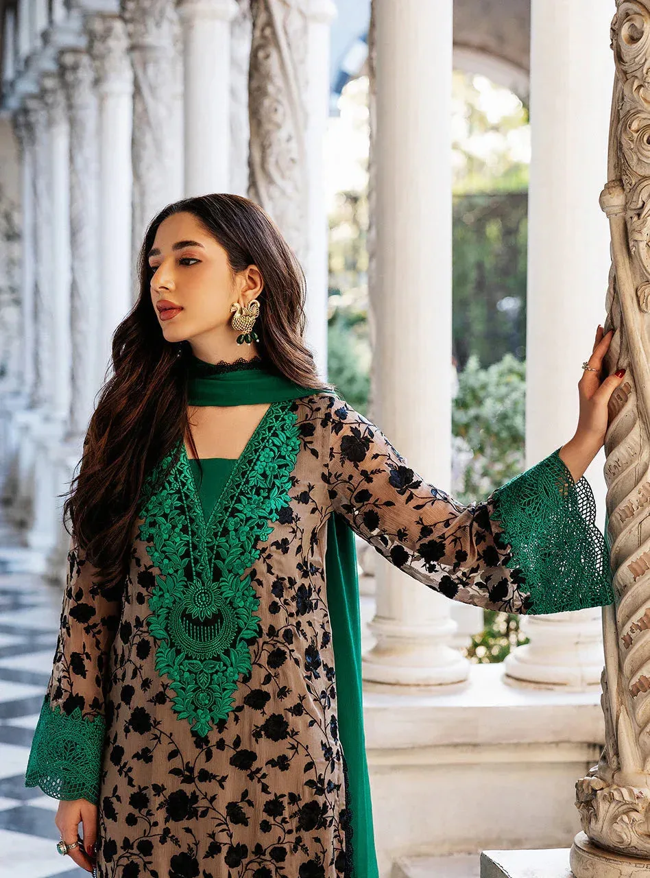 Zainab Chottani Ramadan Edit 25 Coffee Chiffon – view 4 – Poshaq