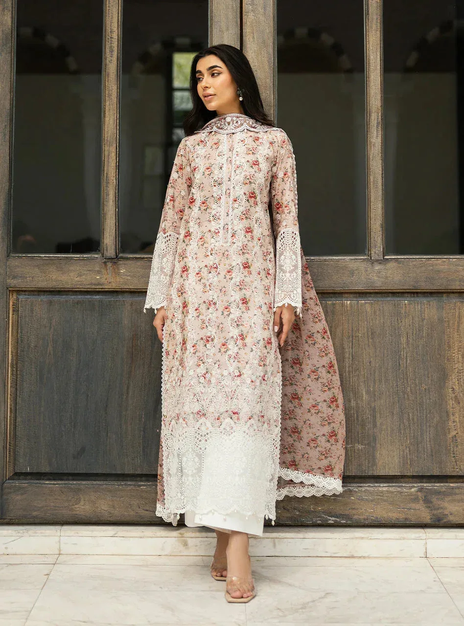Zainab Chottani Chikankari 25 Off White – view 1 – Poshaq
