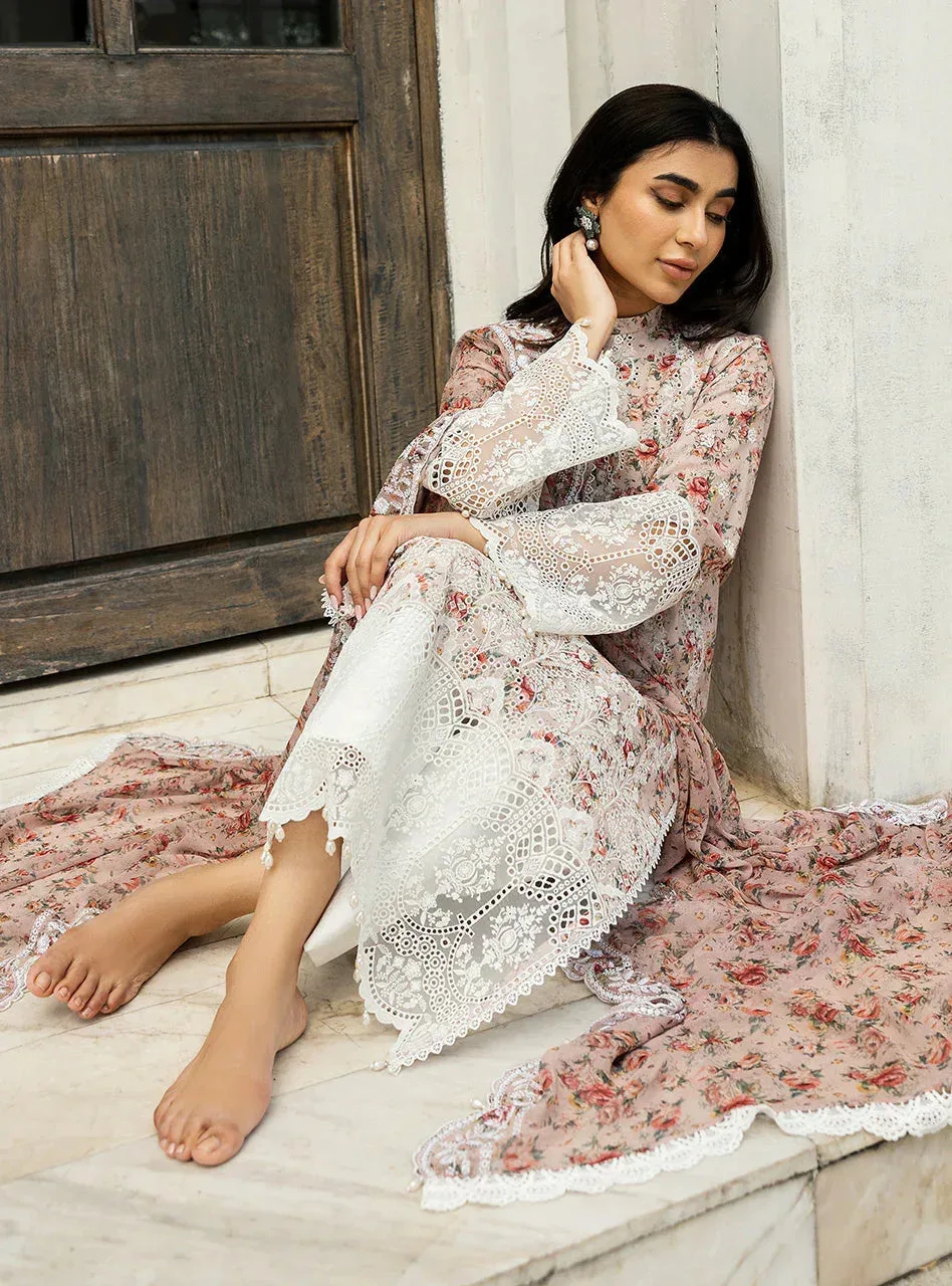 Zainab Chottani Chikankari 25 Off White – view 5 – Poshaq