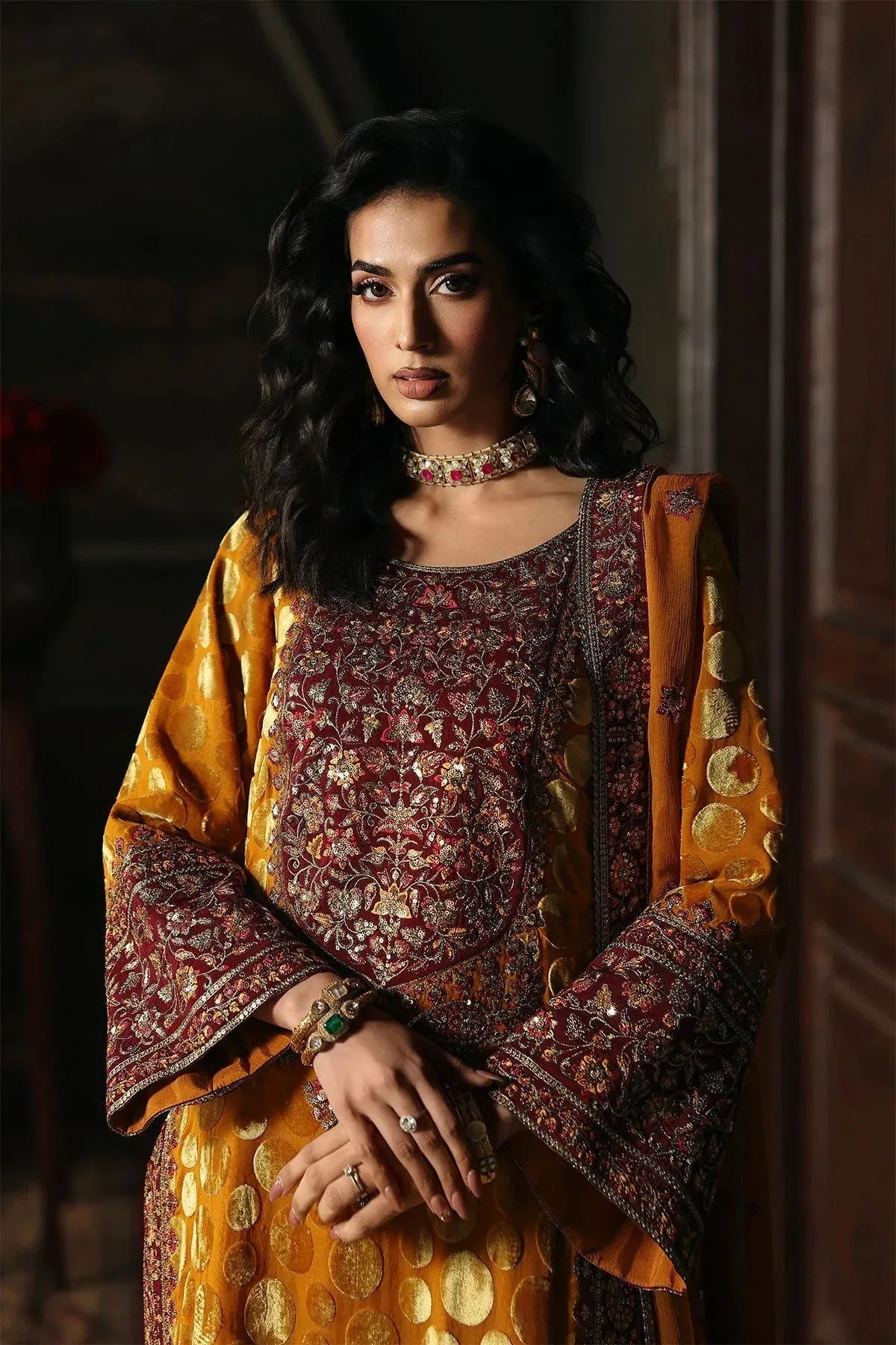 Charizma Signora Velvet Chiffon – view 3 – Poshaq
