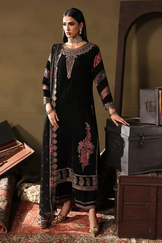 Charizma Signora Velvet 25 Black Chiffon – view 1 – Poshaq