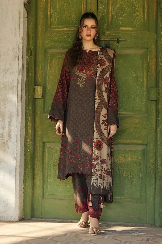 Charizma C Prints Winter 25 Brown – view 1 – Poshaq