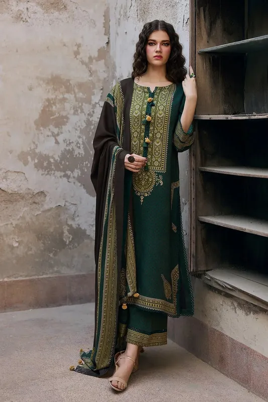 Charizma C Prints Winter 25 Mineral Green – view 1 – Poshaq