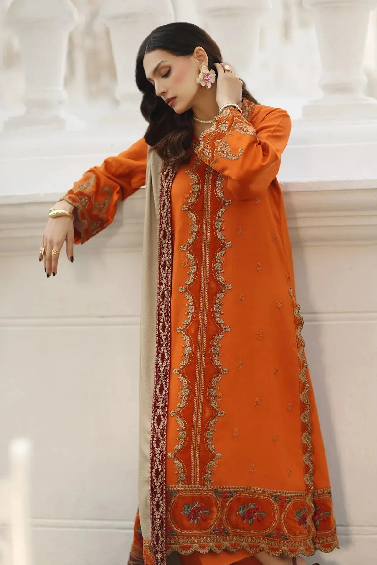 Charizma Signature Swiss 25 Orange Wool – view 3 – Poshaq
