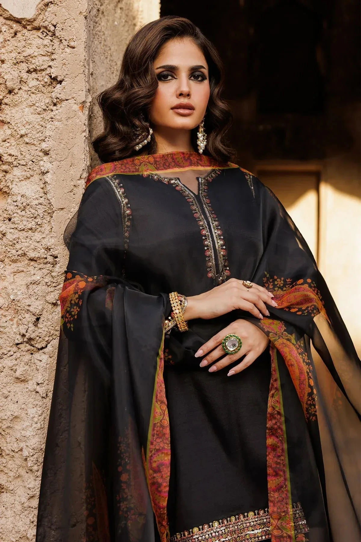 Charizma Festive Pret Black – view 4 – Poshaq