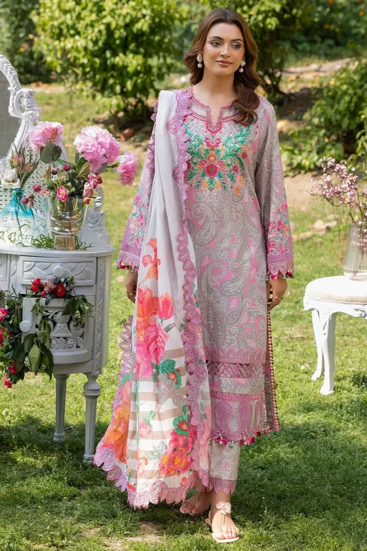 Charizma Range Collection Dusty Beige Cotton – view 1 – Poshaq