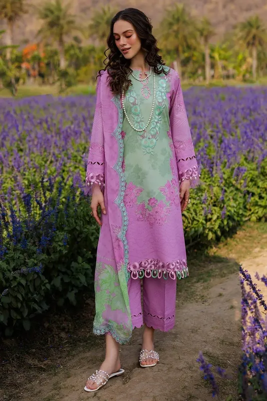 Charizma Combination 25 Soft Pink Chiffon – view 1 – Poshaq