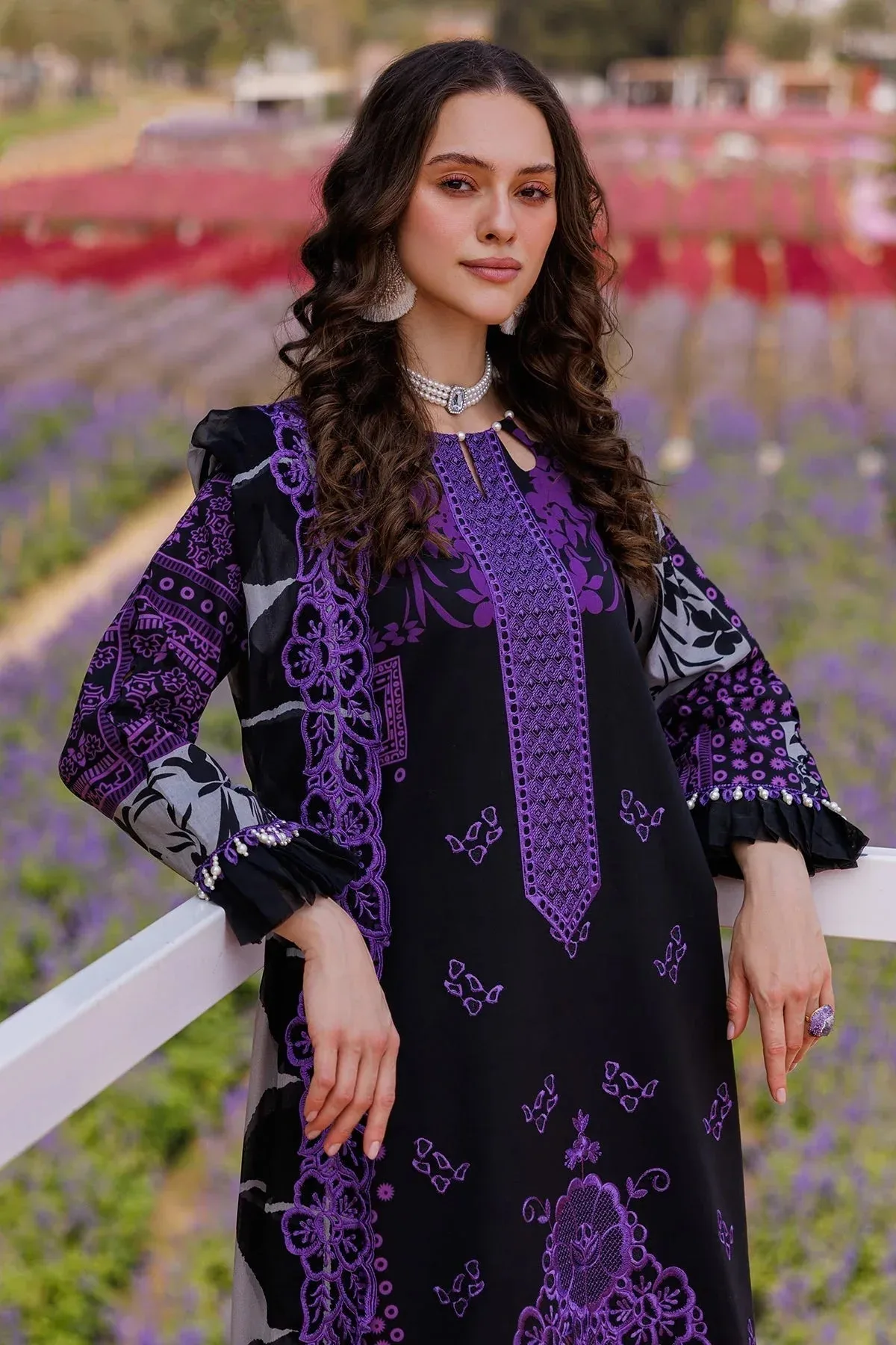 Charizma Combination 25 Black Chiffon – view 5 – Poshaq