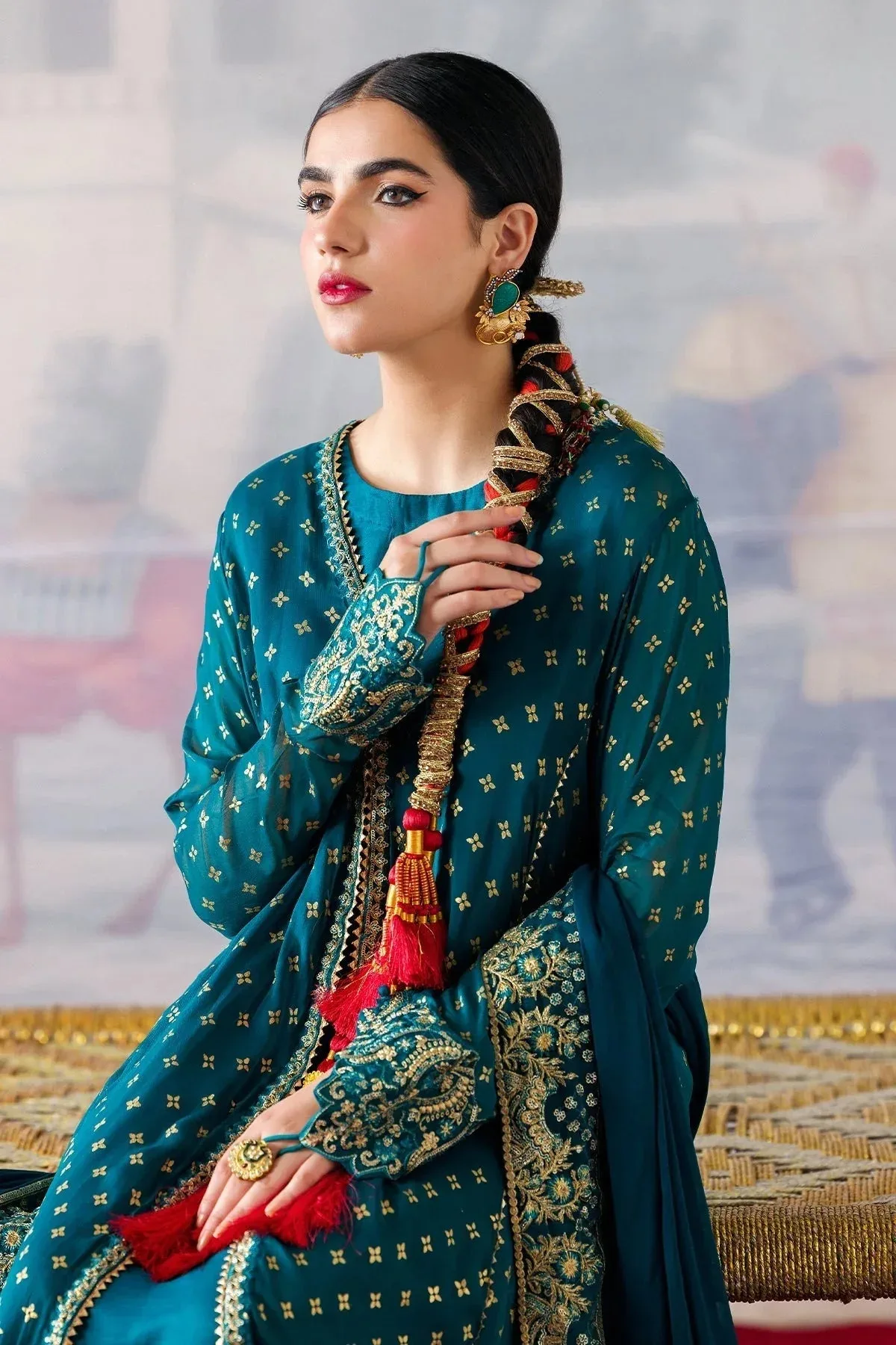 Charizma Festive Pret Raw Silk – view 5 – Poshaq