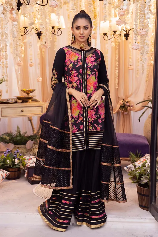 Charizma Festive Pret Lawn – view 1 – Poshaq