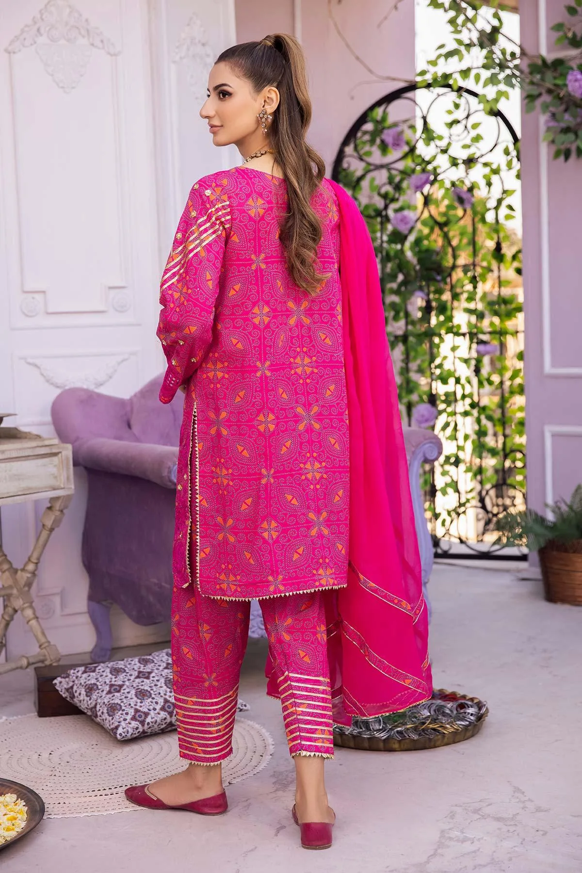 Charizma Festive Pret Chiffon – view 2 – Poshaq